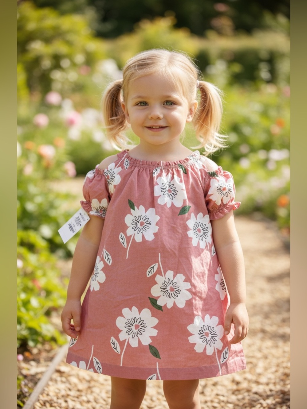 Carters Child Of Mine Cute Floral Dress 4